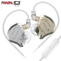 ราคา FAAEAL KZ ZSN Pro 2 หูฟัง DD BA Hybrid เทคโนโลยี HiFi In ear Monitor หูฟังเบสที่ดี 10 มม Super inear Dynamic Driver ชุดหูฟังโลหะพร้อมสายเคเบิลแบบถอดเปลี่ยนได้ (57957360704)