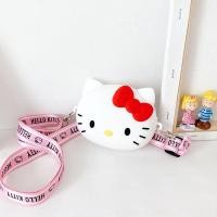 ราคา กระเป๋าการ์ตูน Hallokitty กระเป๋าเด็กน่ารักหญิง Hello Hello Kitty กระเป๋าสะพายข้าง กระเป๋าสะพาย ก (54106029394)