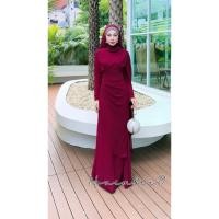 ราคา รุ่นโอปอล์ ผ้าชีฟอง ชุดเดรสอิสลาม ชุดเดรสมุสลิม ชุดออกงานอิสลาม ไม่รวมผ้าคลุมเข้าชุด แบรนด์November19 (27417941518)