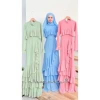 ราคา รุ่นกชเบล ชุดเดรสอิสลาม ชุดเดรสมุสลิม ชุดรายอ ไม่รวมฮิญาบ แบรนด์ november 19 (24269465664)