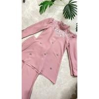 ราคา รุ่นรีนา ติดเพชร ชุดเดรสอิสลาม ชุดออกงานอิสลาม ชุดรายอ ไม่รวมผ้าคลุมเข้าชุด แบรนด์November19 (47907865838)