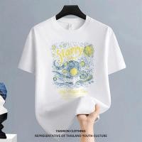 ราคา COD ลายการ์ตูน NEW YEAR เสื้อยืด OVERSIZE ผู้ชาย สตรีทแฟชั่น Christmas คอกลม FASHION สีขาว ดำ เสื้อยืดผู้ชาย CASUAL (56905470810)