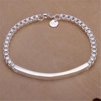 ราคา สร้อยข้อมือเงินSterling Silver 925เคลือบทองคำสำหรับผู้หญิง (53106897197)