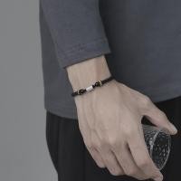 ราคา สร้อยข้อมือผู้ชาย ชุบเงิน สไตล์เรียบง่ายและสง่า (47556666480)