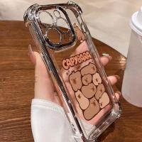 ราคา น่ารัก Capybara สําหรับ Google Pixel 10 9 8 7 Pro XL 9A 8A 7A GooglePixel10 GooglePixel9 GooglePixel8 การ์ตูนชุบปลอกโปร่งใสสี่มุม Anti fall เคสโทรศัพท์ (58004650337)