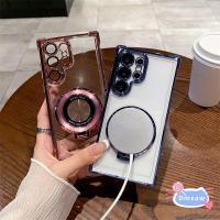 ราคา กันกระแทกสําหรับVivo V60 V50 Lite X300 X200 Pro mini Ultra FE X200s VivoV60 VivoV50 VivoX200FEใสเคสโทรศัพท์พร้อมแท่นชาร์จไร้สายขาตั้ง (46854504772)