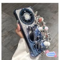 ราคา กระต่ายสีชมพูGlitterเคสโทรศัพท์สําหรับGoogle Pixel 10 9 8 7 Pro XL 9A 8A 7A GooglePixel10 GooglePixel9 GooglePixel8 Casing Electroplated Stand Silver Bow Pearlสร้อยข้อมือปกหลัง (46254611842)