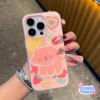 ราคา น่ารักรักสีชมพูสุนัข 2 ใน 1 เคสโทรศัพท์สําหรับ Vivo Y04 Y04S Y03 Y03T Y02 Y02A Y02T Y02S Y01A Y01 Y5S Y3S Y1S U20 U3S U3S U3S U3S U3S U3S U3S U3S U3S U3S U3S U3S Y20 U3Fall 5G การ์ตูน Anti fall 5G ฝาค