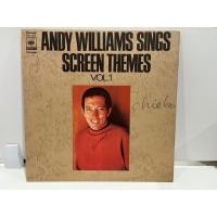ราคา 1LP Vinyl Records แผ่นเสียงไวนิล ANDY WILLIAMS SINGS SCREEN THEMES VOL 1 E2D19 (40868374805)