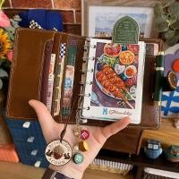 ราคา M5m5 หนังคู่มือ Loose leaf ที่ถอดออกได้ High value โน้ตบุ๊คแบบพกพากระเป๋าแบบพกพาไดอารี่โน้ตบุ๊ค 260B102 (57754045747)