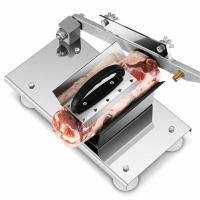 ราคา เครื่องสไลด์หมู เครื่องสไลด์เนื้อ ใบมีดสแตนเลส แบบมือหั่น พร้อมที่จับ ปรับความหนา 0 3 1 5 mm เครื่องหั่นหมู 4 6 (7242565211)