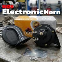 ราคา แตรหอยโข่ง รถยนต์ แตรหอยโข่งดำ 12V 24V ทรงยุโรป เสียงนุ่มกังวาน เหมือนรถหรู (29694063366)