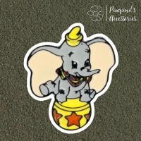ราคา ร้านในไทยพร้อมส่ง เข็มกลัดลายช้างน้อย ดัมโบ้ DUMBO LITTLE ELEPHANT Enamel Brooch Pin (56557685006)