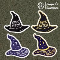 ราคา ร้านในไทยพร้อมส่ง เข็มกลัดเซ็ทหมวกแม่มด พ่อมดฝึกหัด TRAINEE WITCH S HAT Enamel Brooch Pin Set (53707702149)