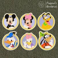 ราคา ร้านในไทยพร้อมส่ง เข็มกลัดเซ็ทมิกกี้และมินนี่เม้าส์ MICKEY MINNIE MOUSE Enamel Brooch Pin Set (53557830597)
