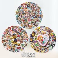 ราคา ร้านในไทยพร้อมส่ง สติ๊กเกอร์กันน้ำลายขบวนการเจ้าตูบสี่ขา DOG CARTOON Waterproof Decoration Sticker Set (52307908390)