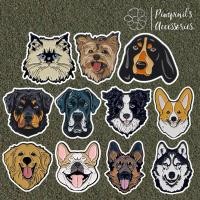 ราคา ร้านในไทยพร้อมส่ง เข็มกลัดเซ็ทหมาและแมวสายพันธุ์ต่างๆ BREED OF DOGS CATS Enamel Brooch Pin Set (50007538109)