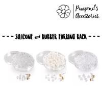 ราคา ร้านในไทยพร้อมส่ง แป้นหลังต่างหูซิลิโคนและยาง Silicone Rubber Earring Back Earring Stopper (45607751319)