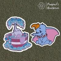 ราคา ร้านในไทยพร้อมส่ง เข็มกลัดเซ็ทช้างน้อยดัมโบ้ DUMBO LITTLE ELEPHANT Enamel Brooch Pin Set (28644435764)