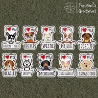 ราคา ร้านในไทยพร้อมส่ง เข็มกลัดเซ็ทหมาหลากหลายสายพันธุ์ VARIOUS BREEDS OF DOGS Enamel Brooch Pin Set (44657813858)