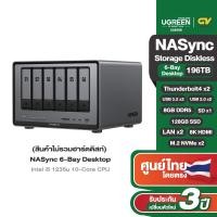 ราคา UGREEN DXP6800Pro กล่องเก็บข้อมูล NAS Intel i5 1235U RAM 8GB DDR5 SSD 128GB Dual 10GbE M 2 NVMe 8K HDMI รุ่น 25899B (55252812870)