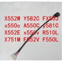 ราคา ASUS X552M X552W X550V R510C X751M หัวชาร์จอินเทอร์เฟซ Power Connector (55755336231)