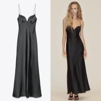 ราคา Zara ชุดเดรสยาวผ้าซาติน (50507010018)