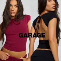 ราคา Garage เสื้อยืดครอปเข้ารูป เว้าหลังโชว์ผิวสวย ดีไซน์เชือกผูกเพิ่มความชิค (48007105155)