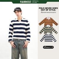 ราคา FABBOZ Polo เสื้อโปโลแขนยาว เนื้อผ้าหนานุ่มใส่สบาย (48352094761)
