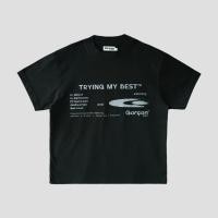 ราคา Garcon Basic Trying my best เสื้อยืดแขนสั้น UNISEX (53906286189)