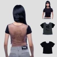 ราคา Transparent back tee เสื้อเบบี้โชว์หลัง (55457104616)