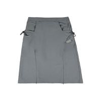 ราคา Rein midi skirt gray กระโปรงผ้าไนลอน (53657116707)