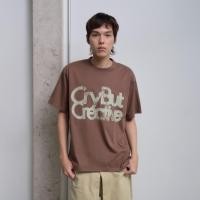 ราคา Garcon Basic Cry But Creative เสื้อยืดสกรีนลายด้านหน้า UNISEX (49054794386)