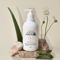 ราคา DR MOON ครีมกันแดดว่านหางจระเข้ระดับพรีเมียม SPF50 PA 500ml ครีมกันแดดให้ความชุ่มชื้น (49757326906)