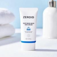 ราคา Zeroid Easy Wash Mild Sun Cream 50ml ทําความสะอาดง่าย (42079304780)