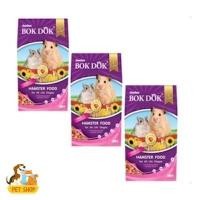 ราคา 3 ถุง BOKDOK Hamster food บ๊อกด๊อก อาหารหนูแฮมสเตอร์ สูตรธัญพืชรวม ขนาด 500 กรัม (29734842395)