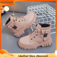 ราคา รองเท้าบูทข้อสั้น หนัง PU กันลื่น แฟชั่นฤดูใบไม้ร่วง และฤดูหนาว สไตล์เกาหลี สําหรับเด็กผู้หญิง และเด็กผู้ชาย (43529590408)