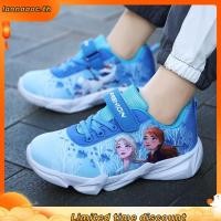 ราคา รองเท้าเด็กผู้หญิง เจ้าหญิง รองเท้ากีฬาเด็ก ลายการ์ตูน เบา ระบายอากาศดี กันลื่น น่ารัก รองเท้าเจ้าหญิงเอลซ่า (28011271730)