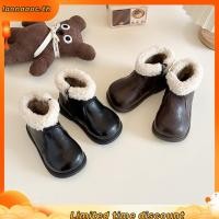 ราคา รองเท้าบูทสั้นสําหรับเด็กผู้หญิงรองเท้าบูทเด็กหนังเรียบคุณภาพสูงสไตล์และแยกชิ้น กิกะไบต์02 (54307729022)