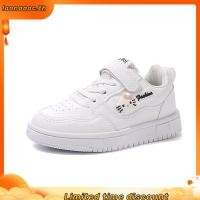 ราคา รองเท้ากีฬาสไตล์เกาหลีสีขาวยอดนิยมสำหรับเด็ก สวมใส่ง่าย ทนทาน และปลอดภัย (42729361215)