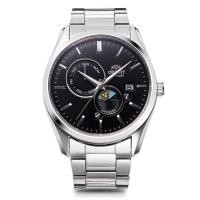 ราคา Orient ORIENT SUN MOON Automatic Mechanical Watch Contemporary Design with Domestic Manufacturer Warranty RN AK0302B Men s Black (57456271956)