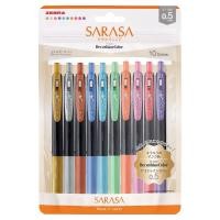 ราคา Zebra Gel Ballpoint Pen Sarasa Clip 0 5mm Deco Shine 10 Color Set N JJ15 10C SH N (57452857010)