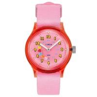 ราคา TIMEX Pac Man Camper Unisex Watch Light Blue Pink Dial Resin Plastic Quartz 3ATM Water Resistant (55707413573)