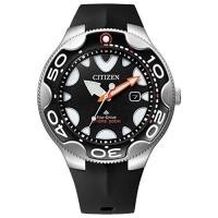 ราคา CITIZEN Watch PROMASTER BN0230 04E Diver s Waterproof Men s Orca Eco Drive Solar 200m Dive Watch with Date Urethane Band Black (55355901751)