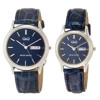 ราคา Citizen Q Q Pair Watch Light Waterproof Cheap Citizen Men s and Women s Blue A204A205 302 Wristwatch Domestic Genuine Product (54906276055)