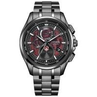 ราคา CITIZEN Watch ATTESA Radio Controlled Waterproof Moon Phase BY1005 73Z Limited Shades of Red Light powered Eco Drive Lightweight Titanium Moon Age Display Sapphire Glass Men s Analog Business Second H