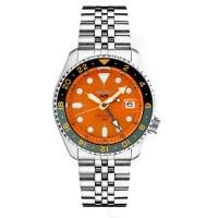 ราคา Seiko Automatic Men s Sports Watch Multiple Dial Color Options Date Calendar Luminous Hands Markers GMT Bezel 100m Water Resistance (53156085133)