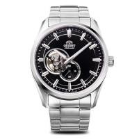 ราคา Orient ORIENT Automatic Mechanical Watch Contemporary Semi Skeleton Open Heart RN AR0001B for Men Black with Domestic Manufacturer Warranty (53155896968)