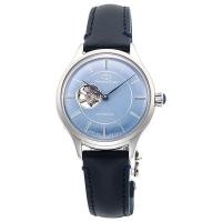 ราคา Orient Star ORIENT STAR Automatic Mechanical Watch Classic Semi Skeleton Made in Japan with 2 Year Domestic Manufacturer Warranty Open Heart RK ND0012L for Women Light Blue (52456275825)