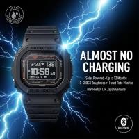 ราคา CASIO G SHOCK DW H5600 1JR Heart Rate Bluetooth Solar 20Bar Water Resistant Black Sports Watch (51805860779)